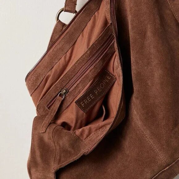 Roma Suede Tote Bag - Picture 5 of 11